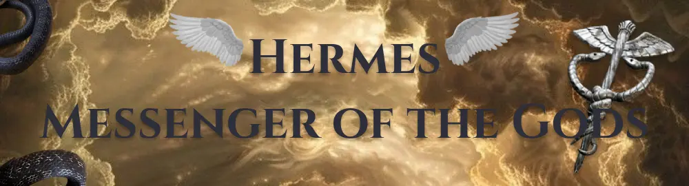 HERMES Messenger of the gods design